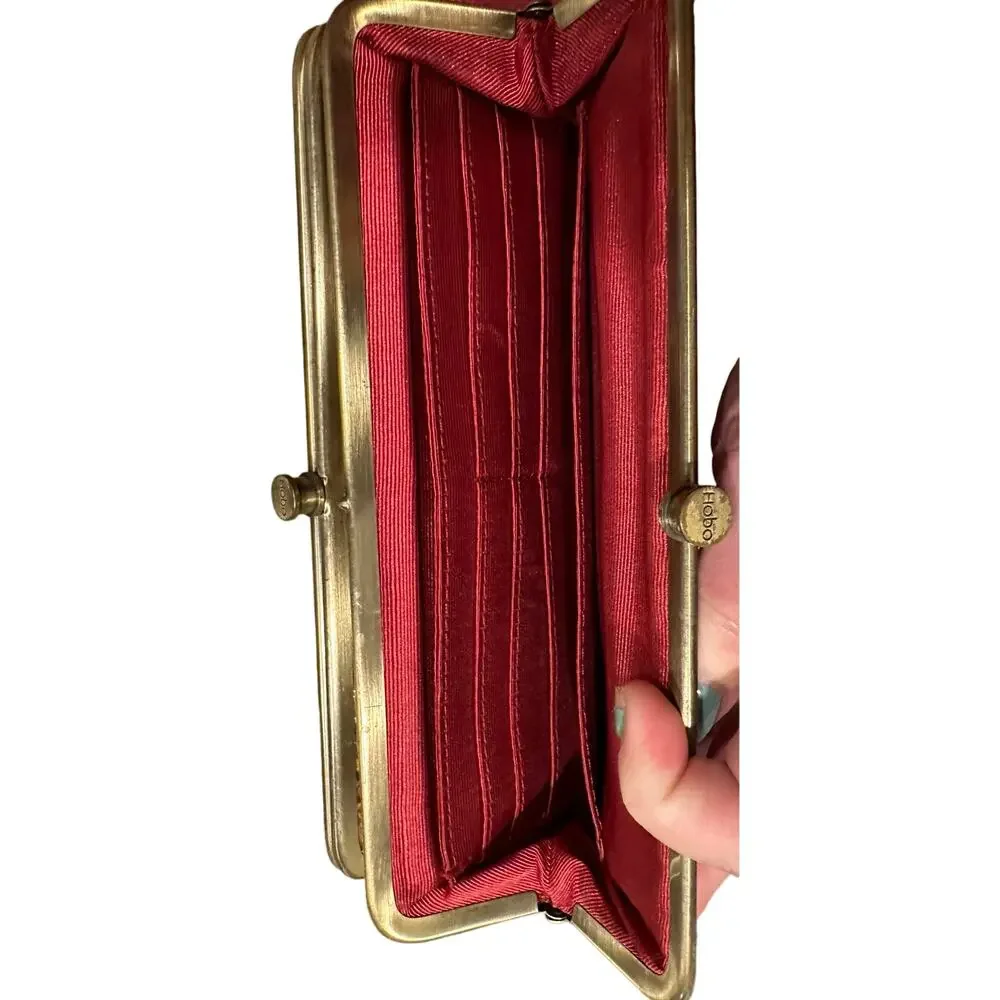 HOBO Vintage Lauren Clutch Wallet - Snakeskin